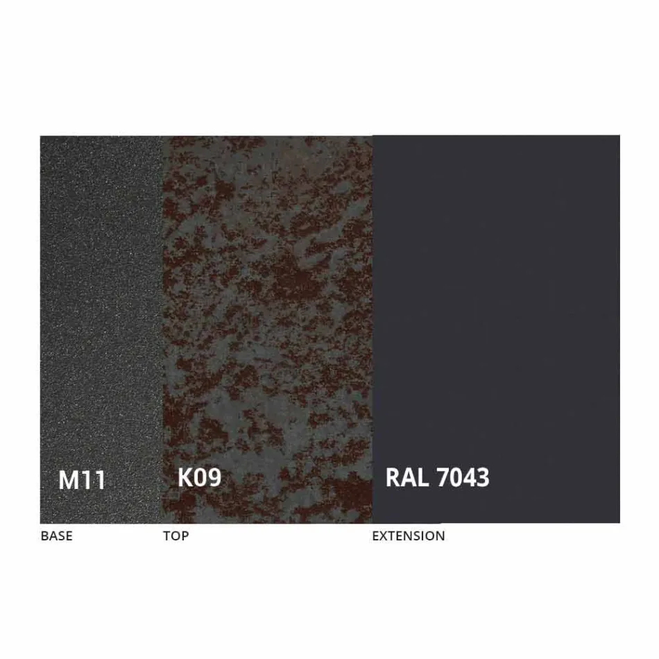 Rozkládací jídelní stůl na 180 cm v keramickém provedení Made in Italy - Pitagora Viadurini