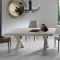 Jídelní stůl rozložitelný na 260 cm Wood Effect Made in Italy - Lenova