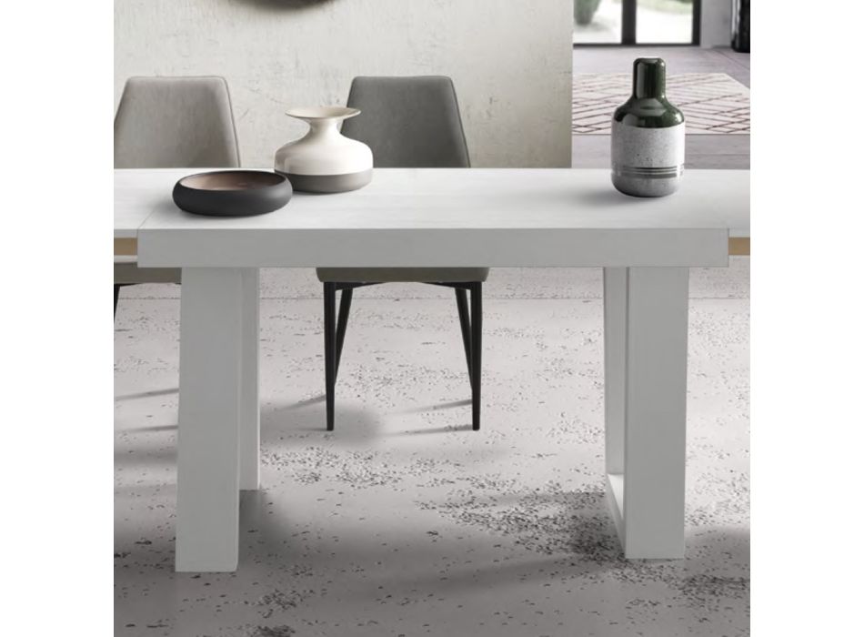 Rozkládací jídelní stůl na 260 cm z laminátu Made in Italy - Tiferno Viadurini