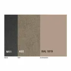 Rozkládací jídelní stůl na 298 cm v kovové a keramické desce - Anaconda Viadurini