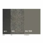 Rozkládací jídelní stůl na 298 cm v kovové a keramické desce - Anaconda Viadurini