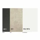 Rozkládací jídelní stůl na 298 cm v kovové a keramické desce - Anaconda Viadurini