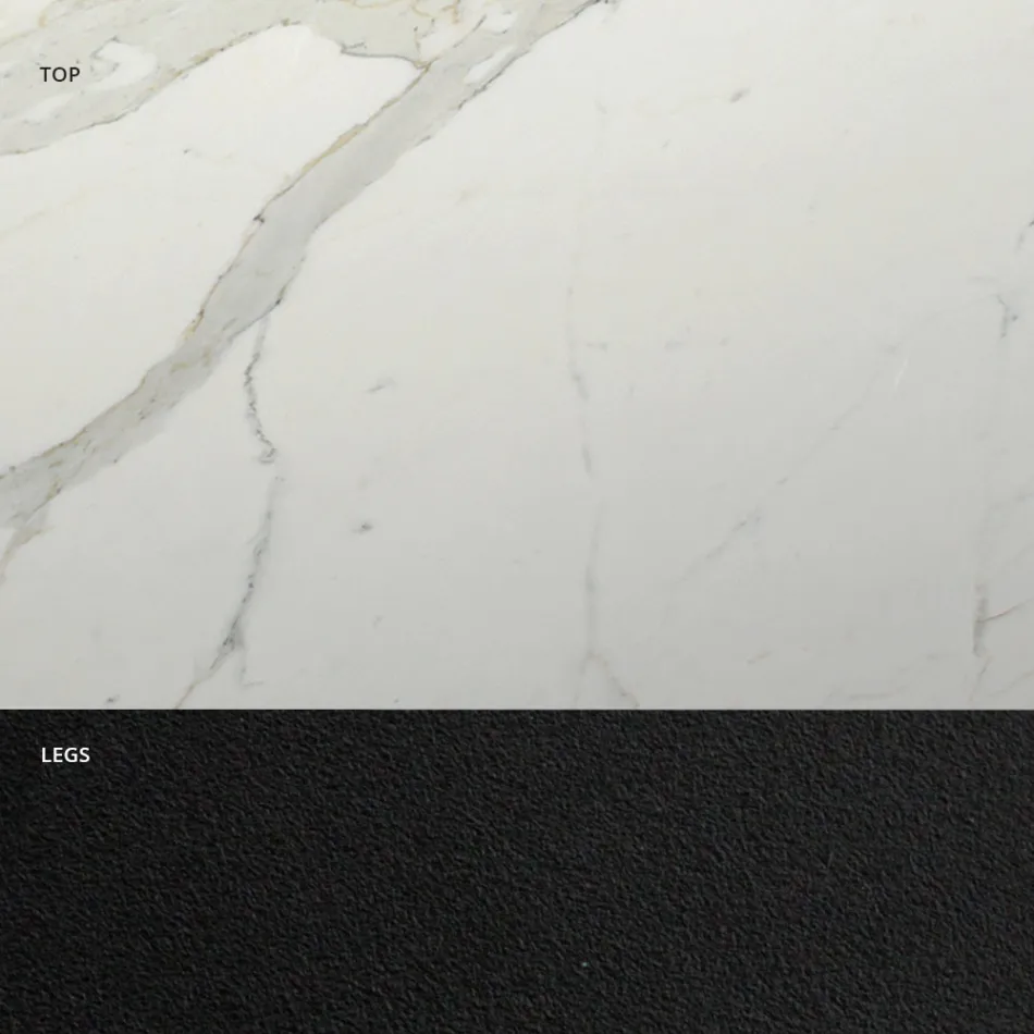 Rozkládací jídelní stůl na 300 cm z Hypermarble Made in Italy - Grotta Viadurini