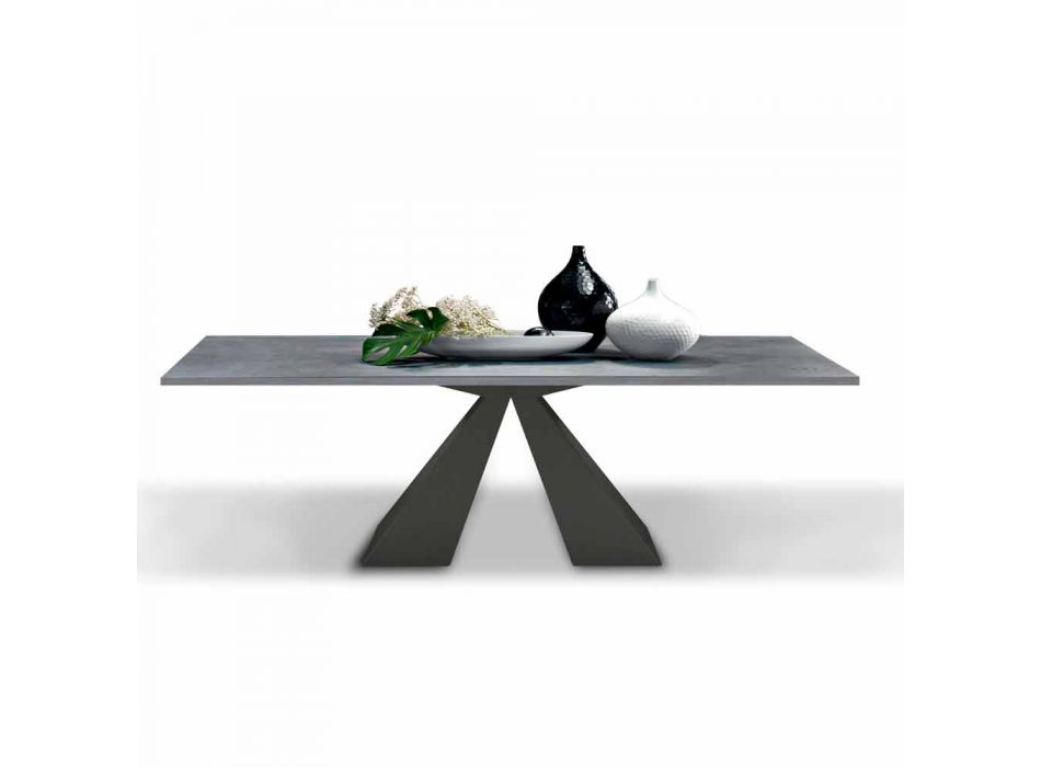 Rozkládací jídelní stůl na 300 cm z HPL laminátu Made in Italy - Dalmatian Viadurini
