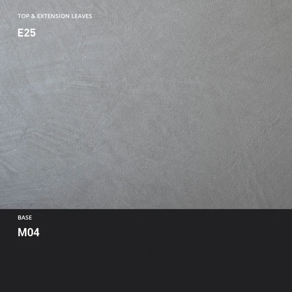 Kovový jídelní stůl rozkládací na 310 cm Made in Italy - Euclide Viadurini