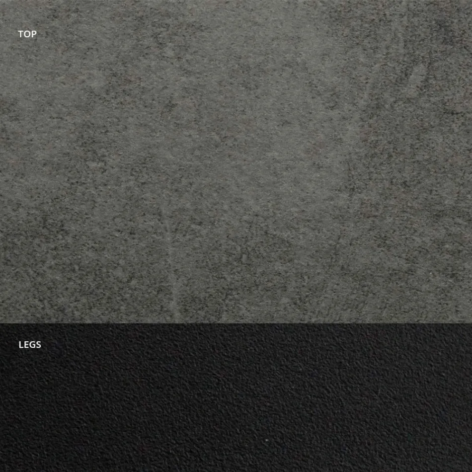 Rozkládací jídelní stůl na 325 cm z laminátu Made in Italy - 70. léta Viadurini