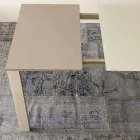 Roztažitelný jídelní stůl až 204 cm v provedení Made in Italy Crystal - Palladio Viadurini