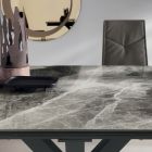 Rozkládací jídelní stůl až 240 cm z porcelánové kameniny - Domagnano Viadurini