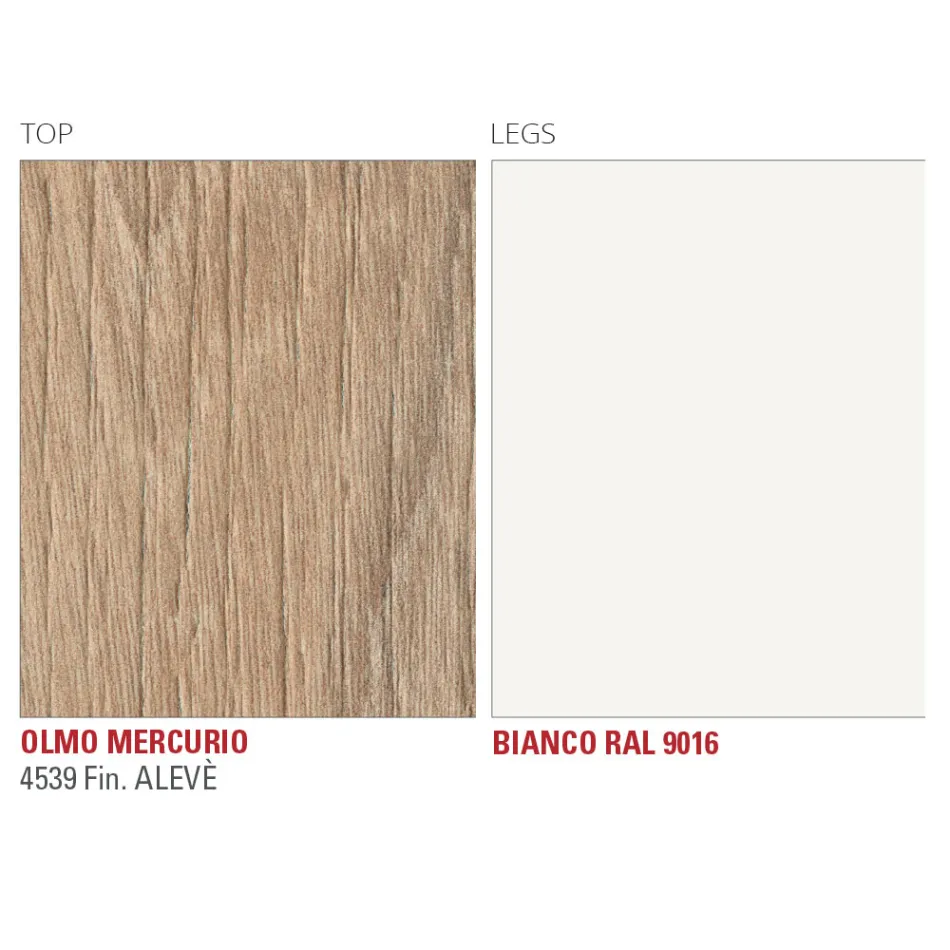 Rozkládací jídelní stůl až do 252 cm v Hpl Made in Italy - Efisto Viadurini