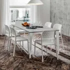 Rozkládací jídelní stůl až do 252 cm v Hpl Made in Italy - Efisto Viadurini