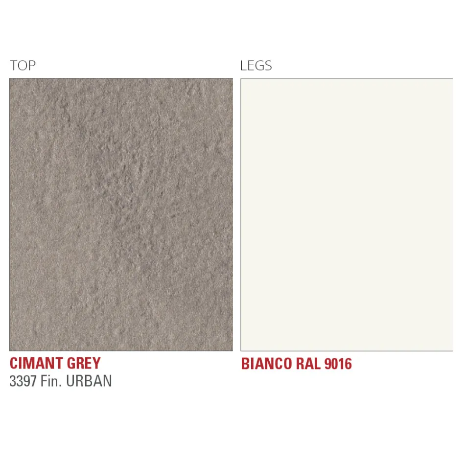 Rozkládací jídelní stůl až do 252 cm v Hpl Made in Italy - Efisto Viadurini