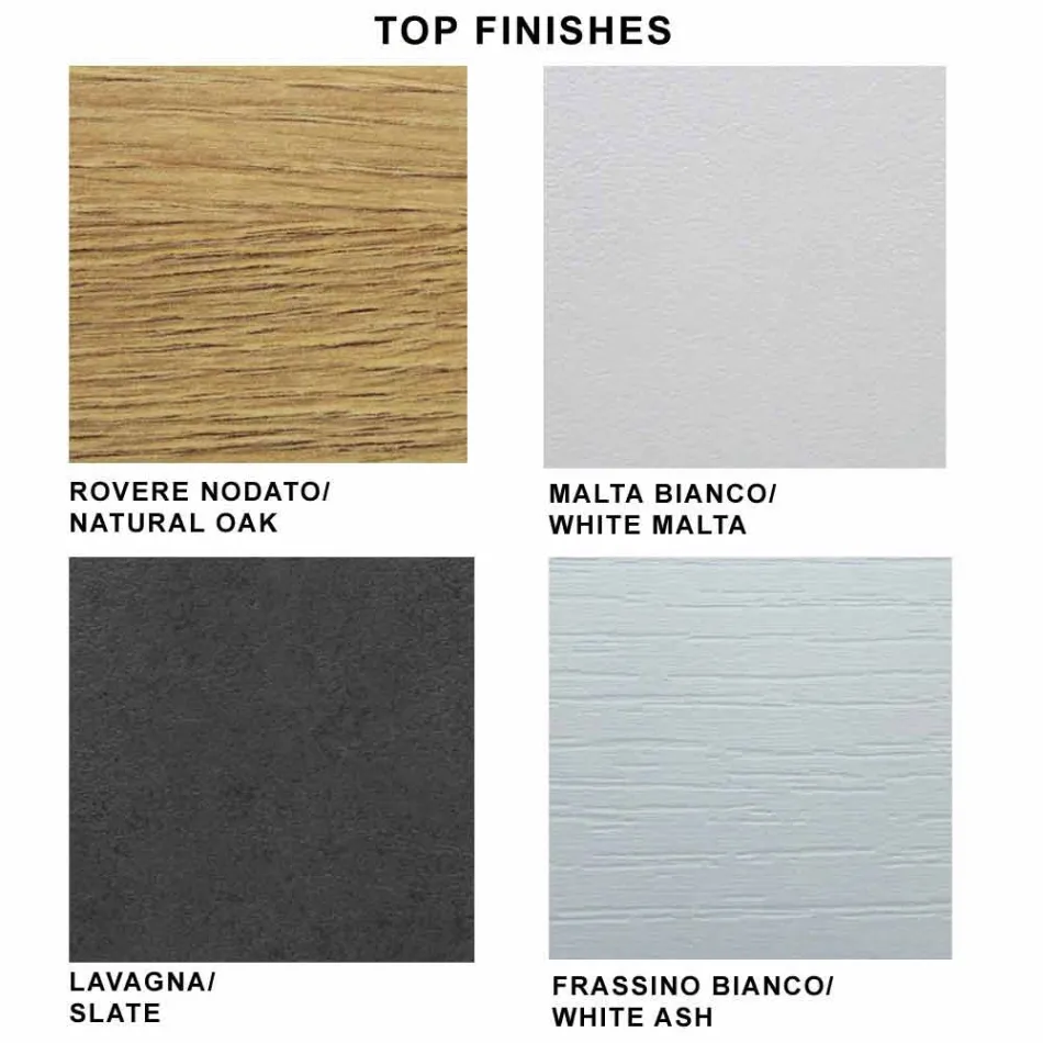 Rozkládací jídelní stůl až do 300 cm z laminátu Made in Italy - Grotta Viadurini