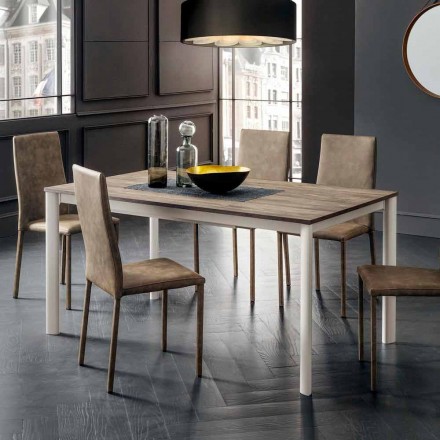Rozkládací jídelní stůl až do 334 cm Wood Effect Made in Italy - Maltese Viadurini