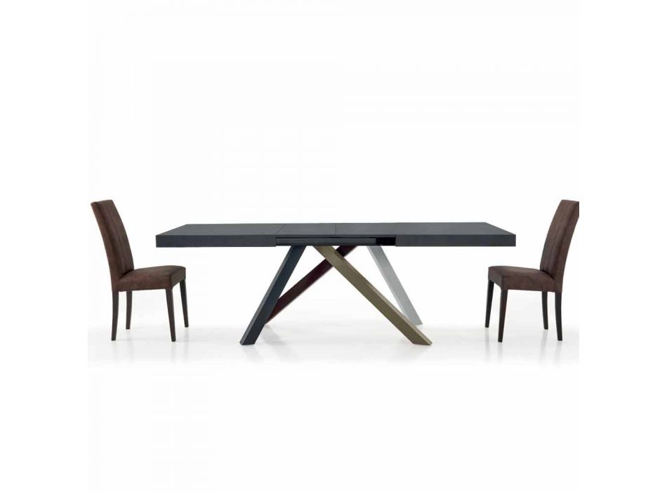 Rozkládací jídelní stůl do 450 cm z lamina Made in Italy - Salentino Viadurini