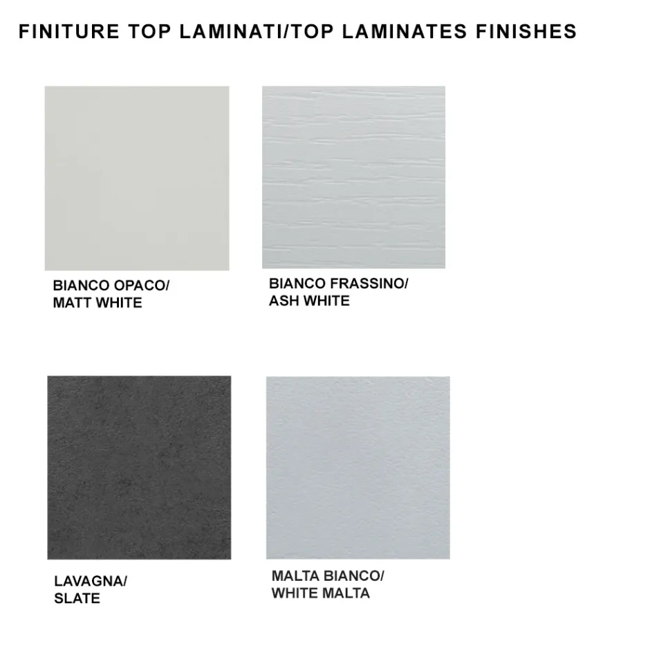 Rozkládací jídelní stůl do 450 cm z lamina Made in Italy - Salentino Viadurini