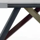 Rozkládací jídelní stůl až do 450 cm z laminátu Made in Italy - Salentino Viadurini