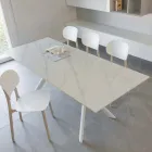 Rozkládací jídelní stůl v různých povrchových úpravách - Shaila Viadurini