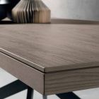 Rozkládací jídelní stůl z dubového dřeva L315cm vyrobený v Itálii Oncino Viadurini