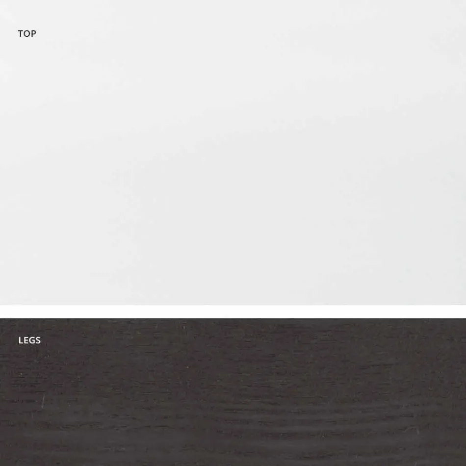 Rozšiřitelný moderní skleněný jídelní stůl vyrobený v Itálii, Azad Viadurini