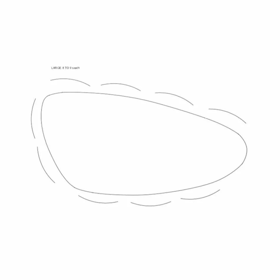 Řemeslný jídelní stůl z masivního ořechového dřeva vyrobený v Itálii - Nocino Viadurini