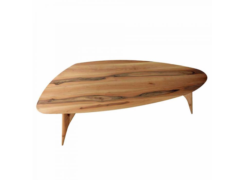 Řemeslný jídelní stůl z masivního ořechového dřeva vyrobený v Itálii - Nocino Viadurini