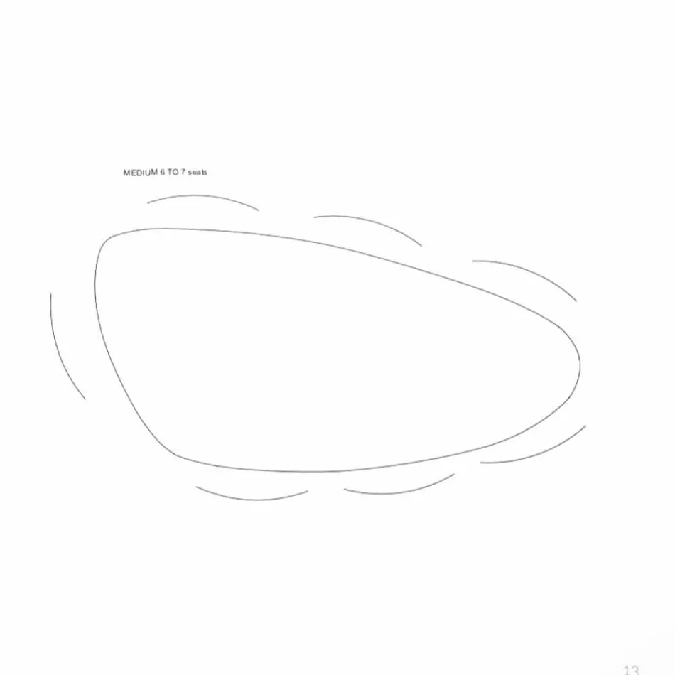 Řemeslný jídelní stůl z masivního ořechového dřeva vyrobený v Itálii - Nocino Viadurini