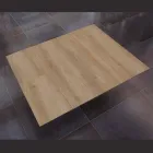 Jídelní stůl, který se rozšiřuje a rozšiřuje z melaminu a kovu - Devendra Viadurini