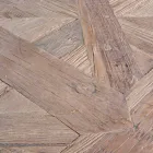 Jídelní stůl Homemotion s deskou a nohama z jilmového dřeva - jilm Viadurini