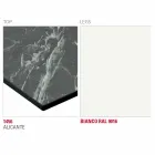 Jídelní stůl s deskou HPL a kovovou základnou vyrobený v Itálii - Aresto Viadurini