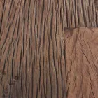 Jídelní stůl Homemotion s deskou ze dřeva a tvrzeného skla - Blanco Viadurini