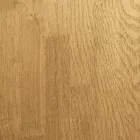 Jídelní stůl s deskou z pravého masivního dřeva a kovovou podnoží - Ibisco Viadurini