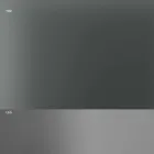 Jídelní stůl s kouřovou skleněnou deskou a kovovou základnou 4 rozměry - Speck Viadurini