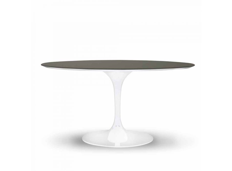 Jídelní stůl s kulatou deskou ve vysoké kvalitě Fenix Made in Italy - dolary Viadurini