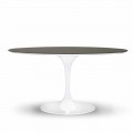 Jídelní stůl s kulatou deskou ve Fenixu Vyrobeno v Itálii vysoké kvality - dolary