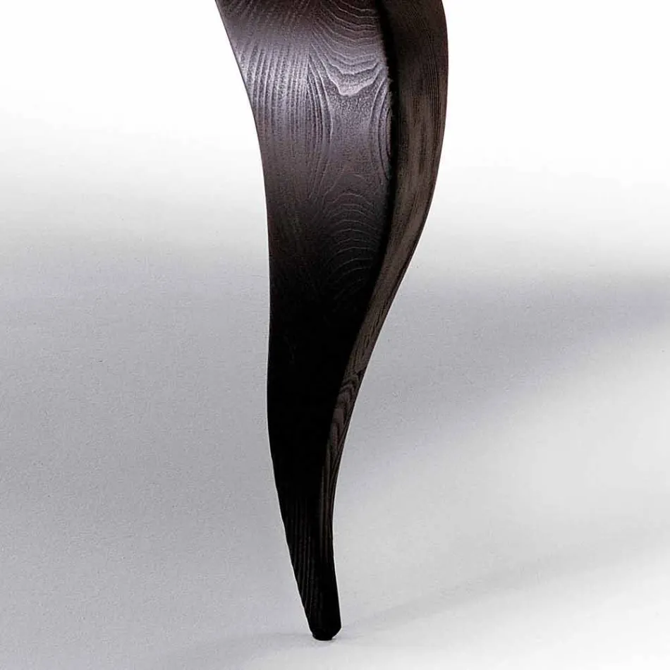 Jídelní stůl luxusní design z masivního dřeva, made in Italy, Thread Viadurini