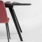 Kvalitní jídelní stůl s deskou z jasanového dřeva Made in Italy - Ulma Viadurini