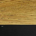 Dýhovaný jídelní stůl s ocelovou základnou Made in Italy - Dalmatian Viadurini