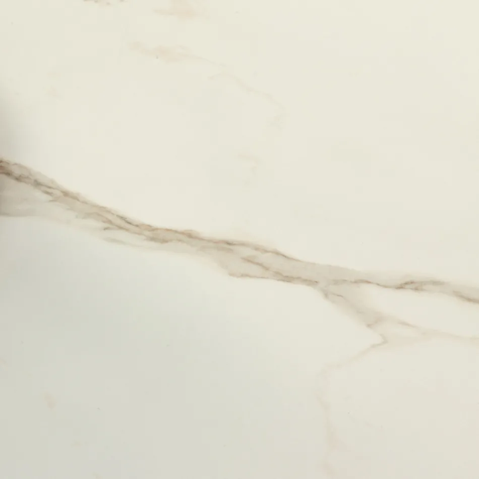 Jídelní stůl z 3mm keramické a kovové základny Made in Italy - Pivoňka Viadurini