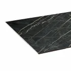 Keramický jídelní stůl a skleněná základna z extrémního světla vyrobená v Itálii - náhodná Viadurini