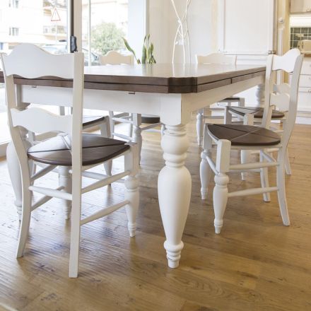 Jasan jídelní stůl a 4 židle v ceně Made in Italy - Rafael Viadurini