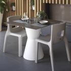 HPL jídelní stůl s polyetylenovou konstrukcí Made in Italy - Rodeo Viadurini