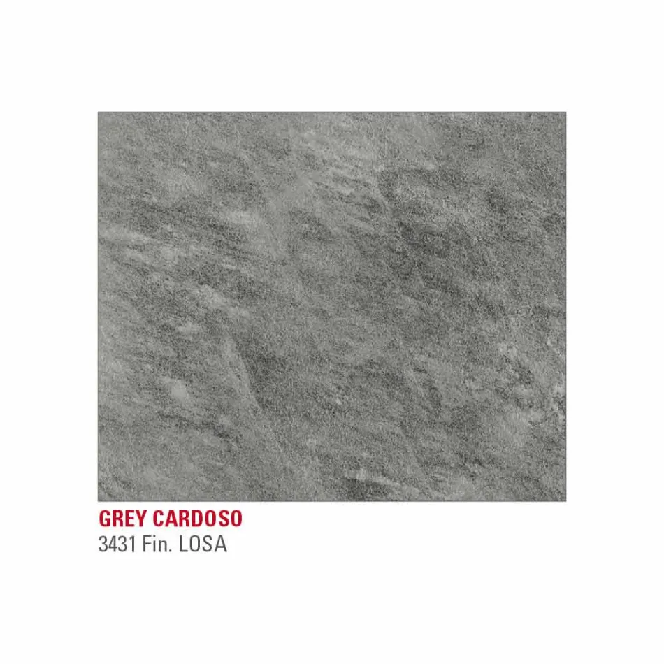 Jídelní stůl v Hpl mramorovém efektu a lakovaném kovu Made in Italy - Jupiter Viadurini