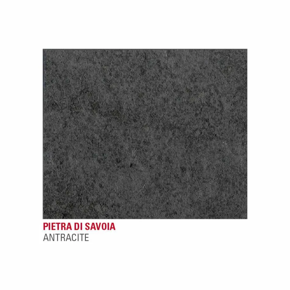 Jídelní stůl z laminátu a lakovaného kovu vyrobený v Itálii - Efisto Viadurini