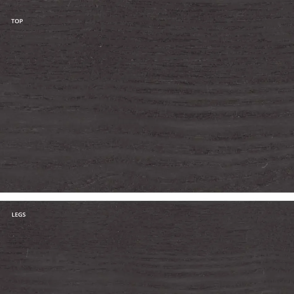 Mdf design dřevěný jídelní stůl vyrobený v Itálii, Egisto Viadurini