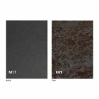 Kovový jídelní stůl a keramická deska Made in Italy Design - Anaconda Viadurini