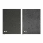 Kovový jídelní stůl a keramická deska Made in Italy Design - Anaconda Viadurini