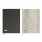 Kovový jídelní stůl a keramická deska Made in Italy Design - Anaconda Viadurini