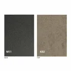 Kovový jídelní stůl a keramická deska Made in Italy Design - Anaconda Viadurini