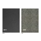 Kovový jídelní stůl a keramická deska Made in Italy Design - Anaconda Viadurini