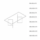 Designový jídelní stůl z Extraclear Glass 8 Rozměry - Pollinare Viadurini